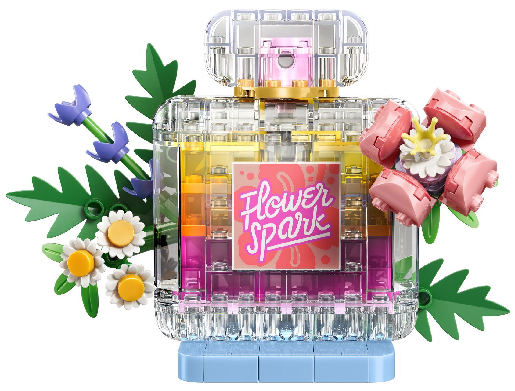 LEGO® Floral Decor Perfume Bottle