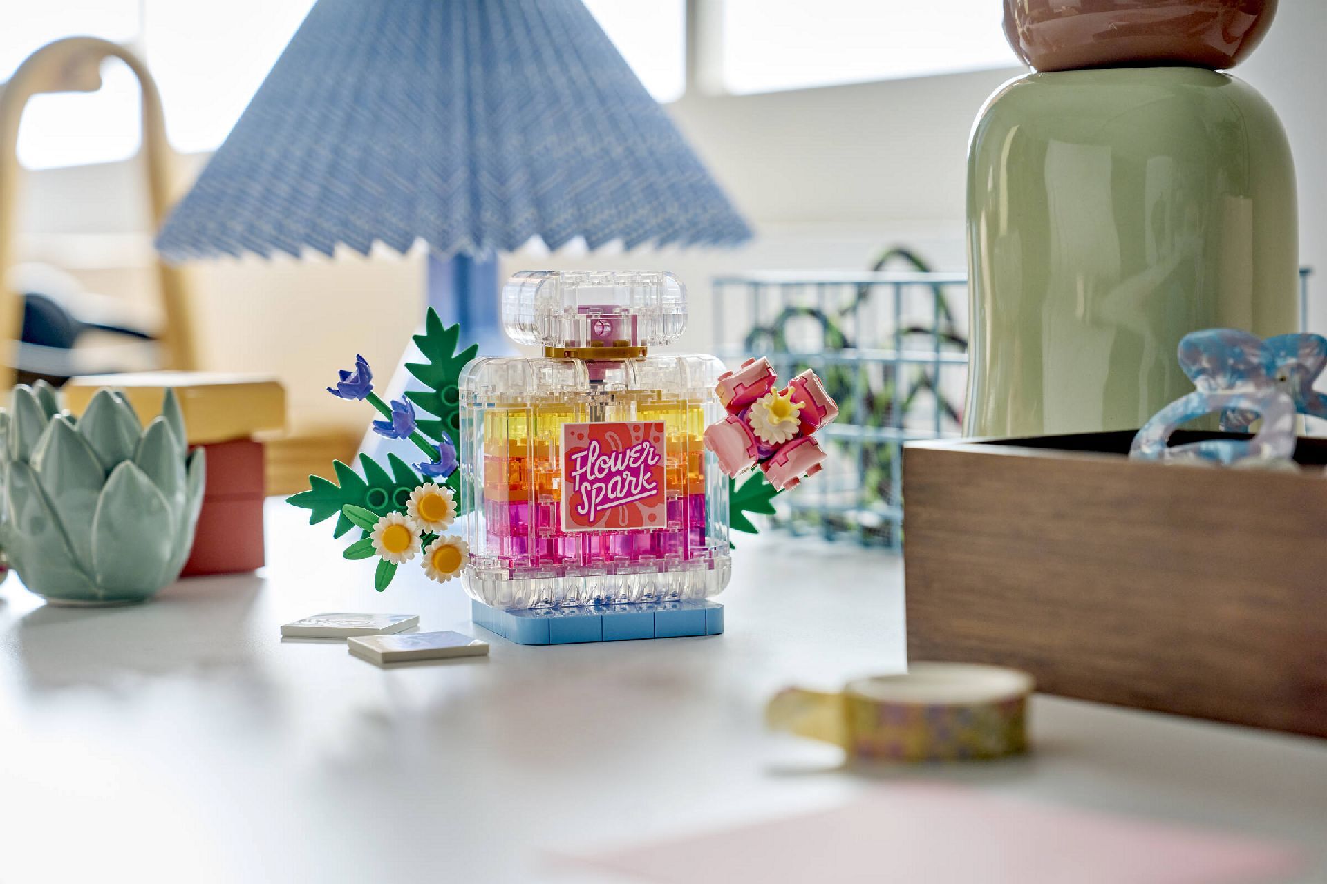 LEGO® Floral Decor Perfume Bottle