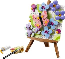 LEGO® Floral Art Decor Painting