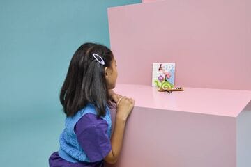 LEGO® Floral Art Decor Painting