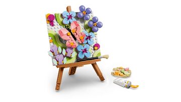 LEGO® Floral Art Decor Painting