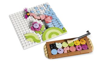 LEGO® Floral Art Decor Painting
