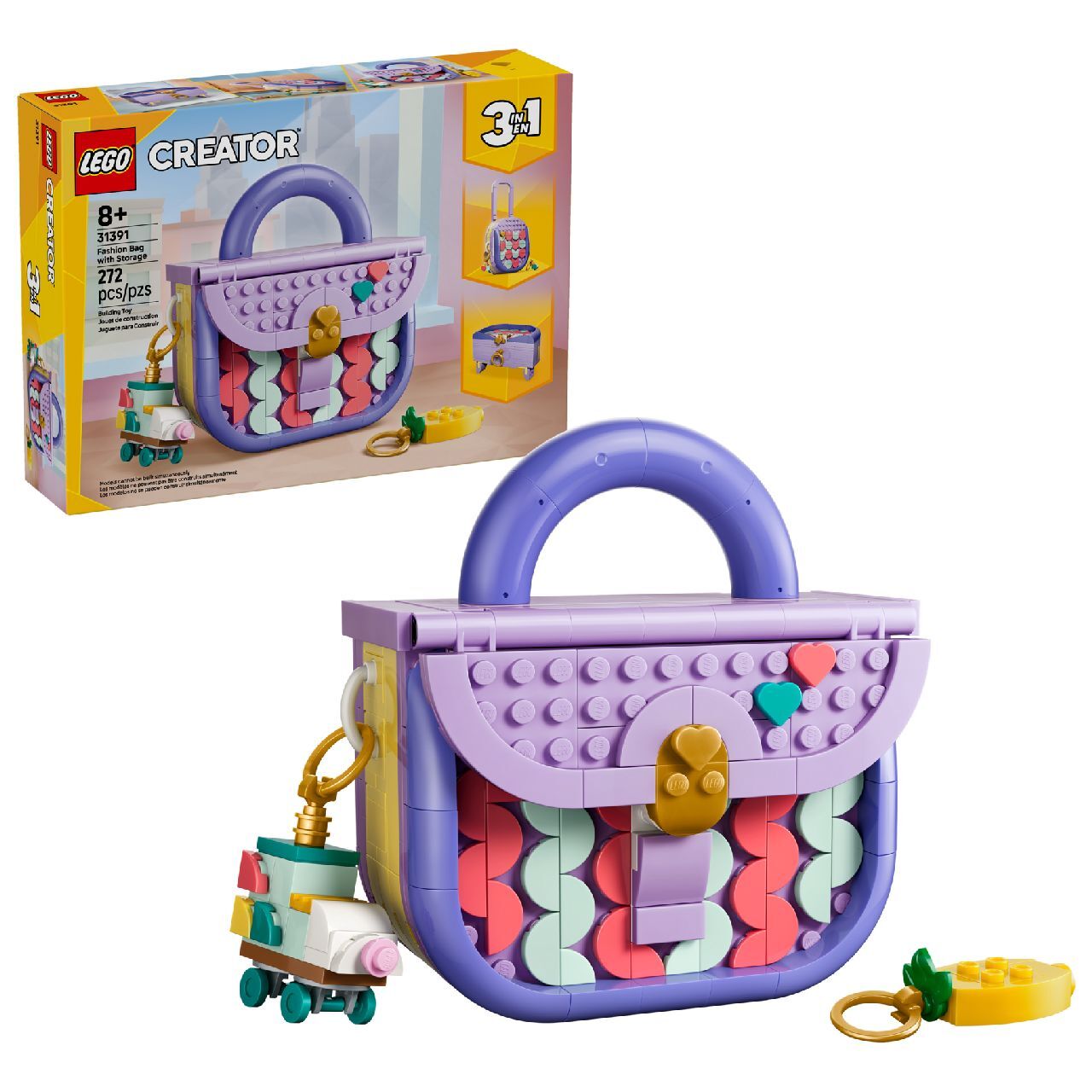 LEGO® Art Fashion Bag with Storage