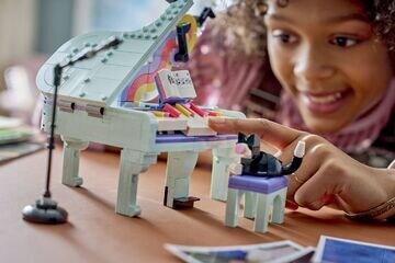 LEGO® Music Decor Piano with Cat