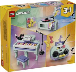 LEGO® Music Decor Piano with Cat