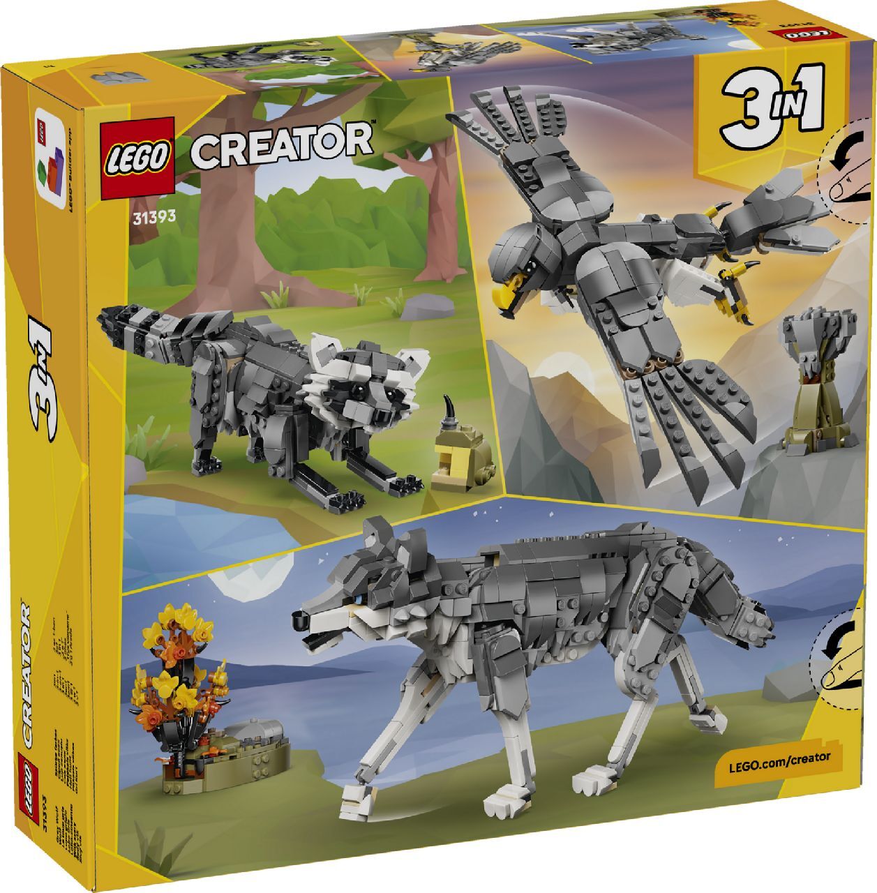 LEGO® Forest Animals: Gray Wolf
