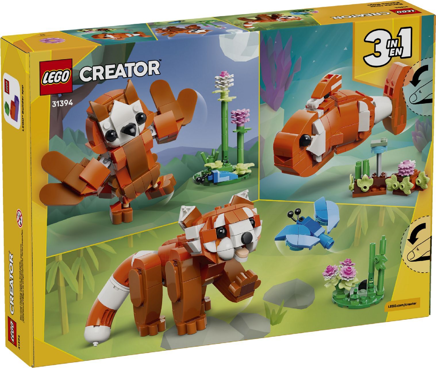 LEGO® Cute Animals: Red Panda
