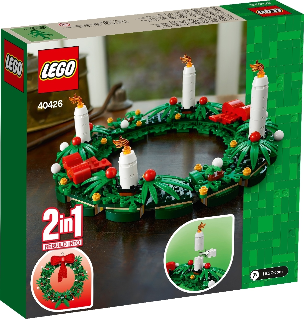 LEGO® Christmas Wreath 2-in-1