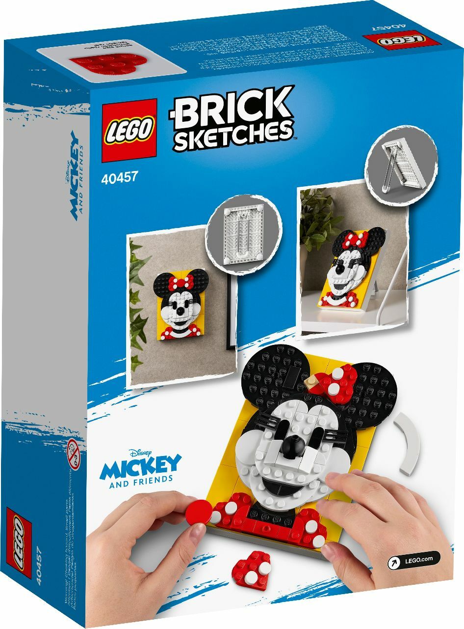 LEGO® Brick Sketches™ Minnie Mouse