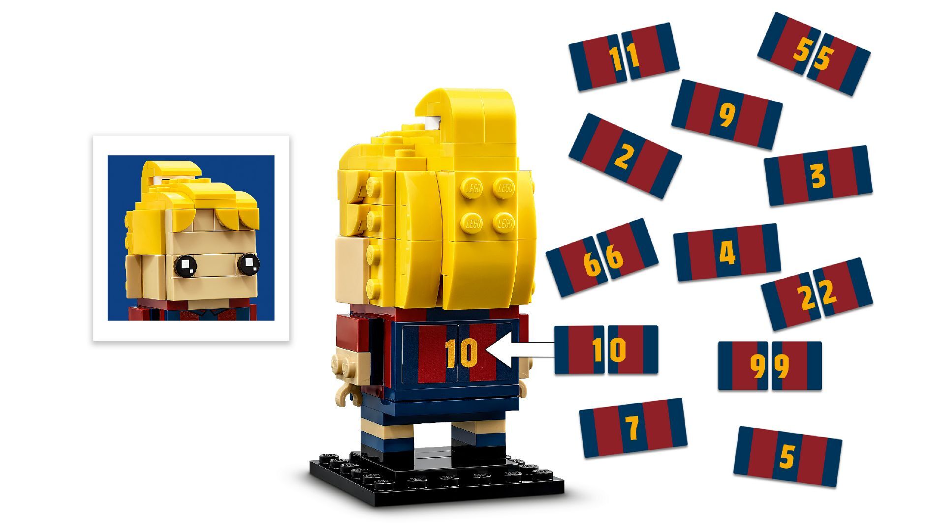 LEGO® FC Barcelona Go Brick Me