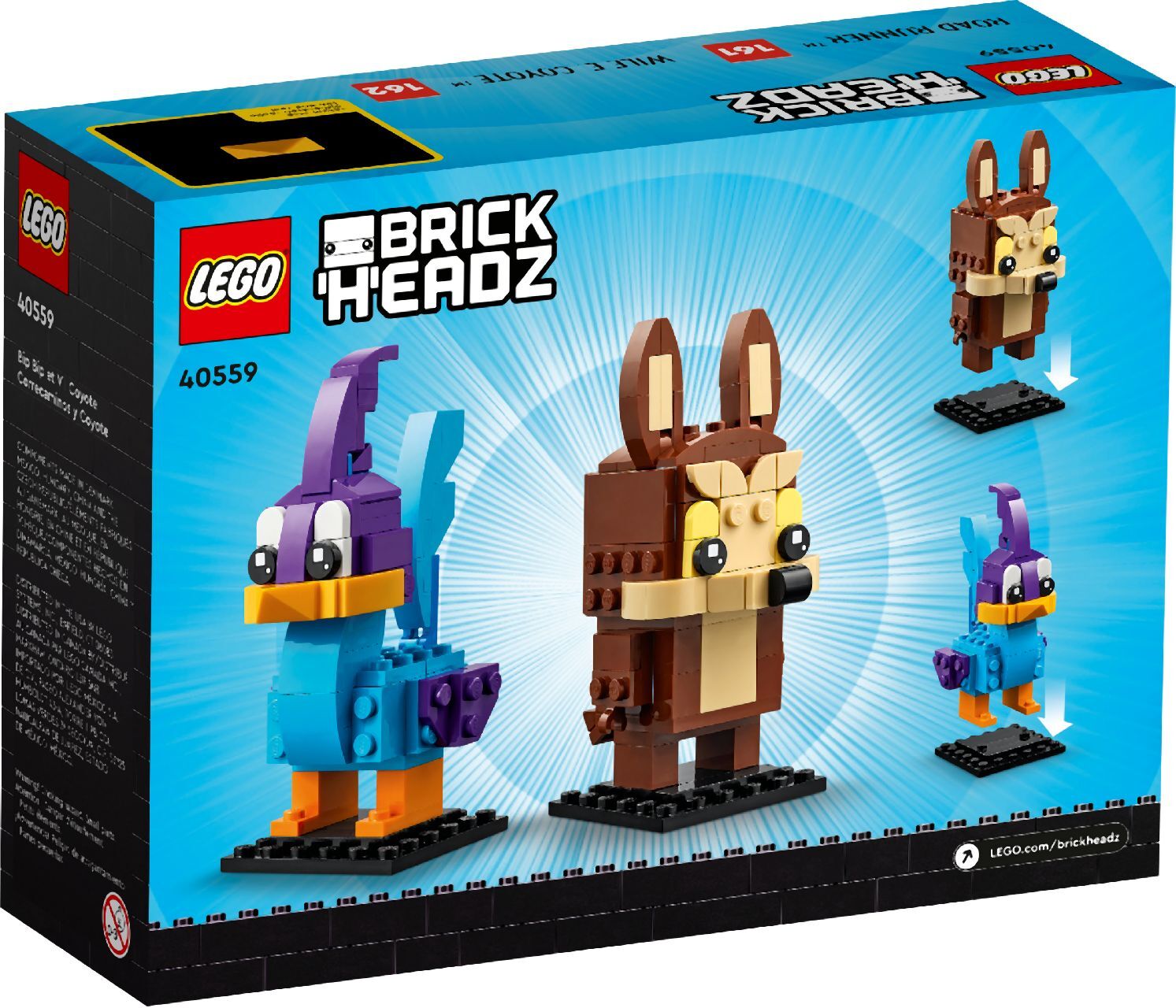 LEGO® Road Runner™ & Wile E. Coyote™