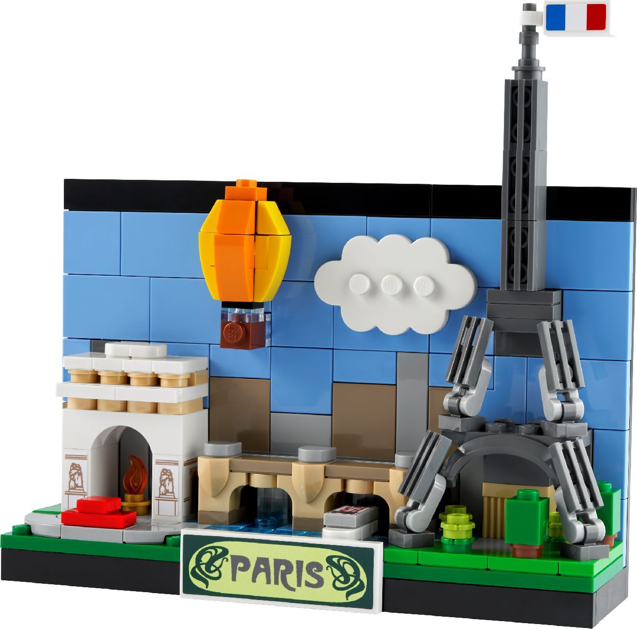 LEGO® Paris Postcard