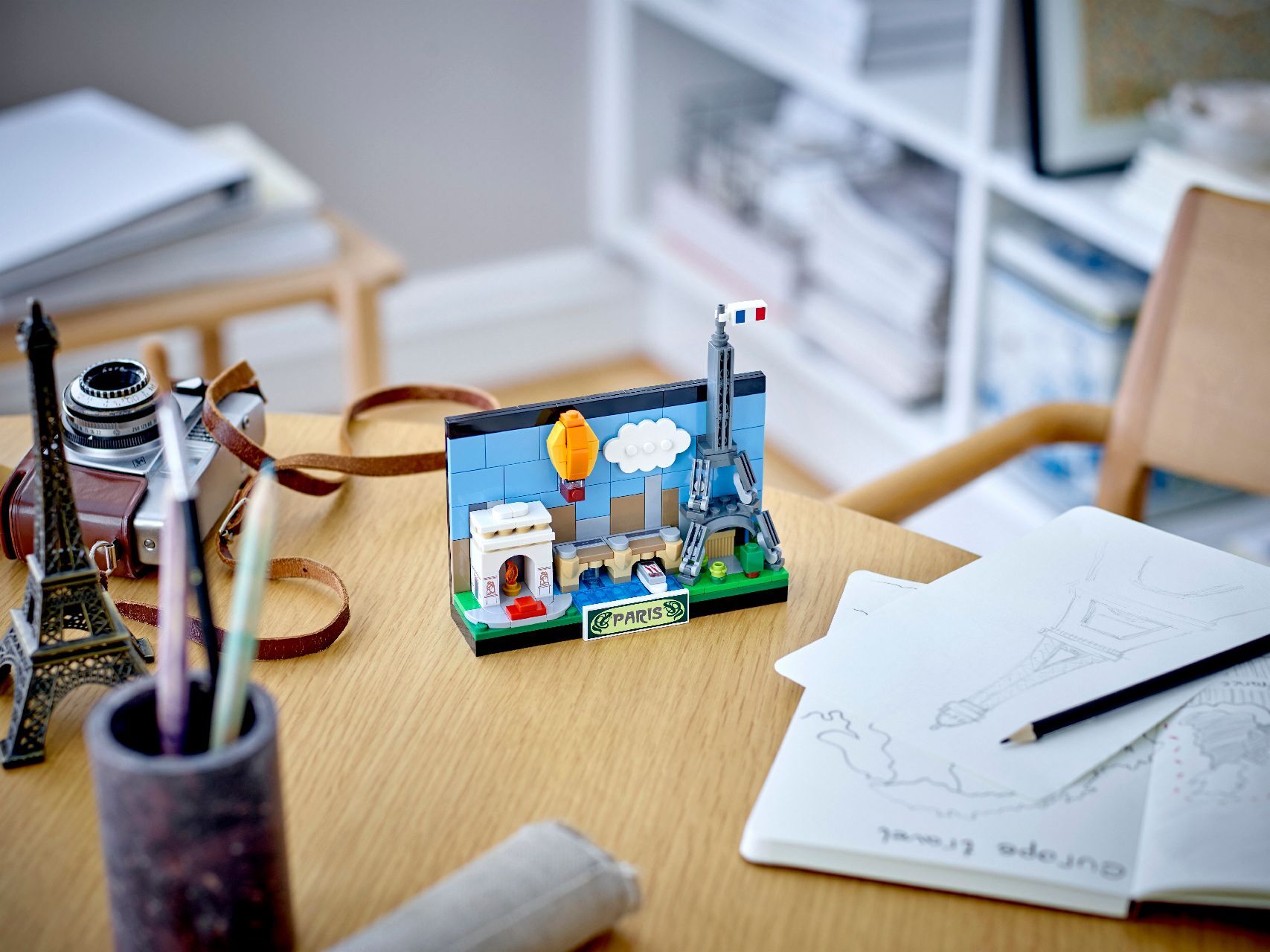 LEGO® Paris Postcard
