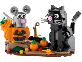 LEGO® Halloween Cat & Mouse