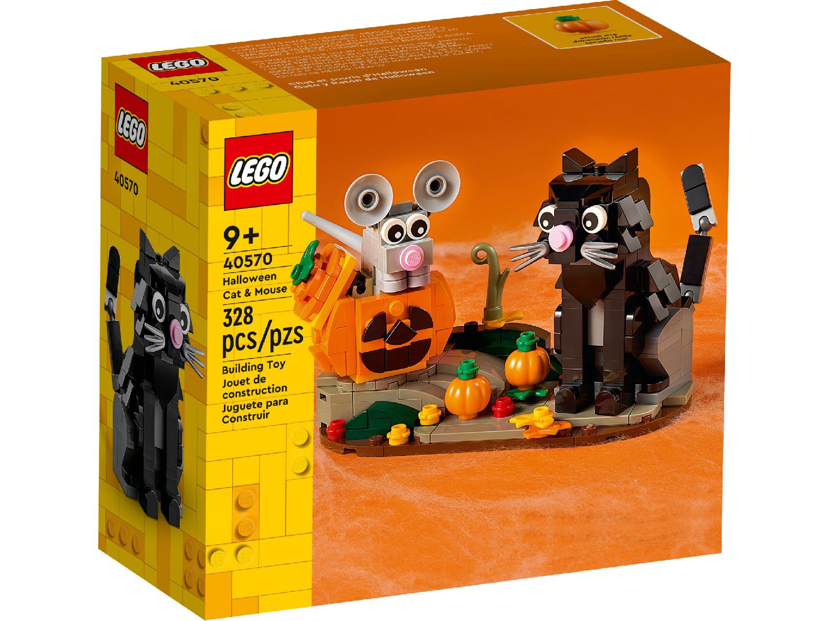 LEGO® Halloween Cat & Mouse