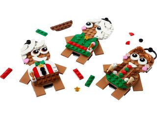 LEGO® Gingerbread Ornaments