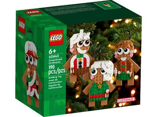 LEGO® Gingerbread Ornaments