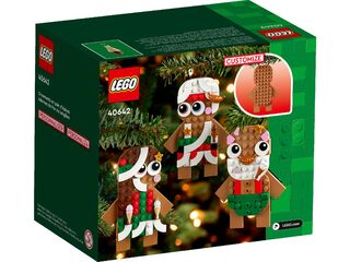 LEGO® Gingerbread Ornaments