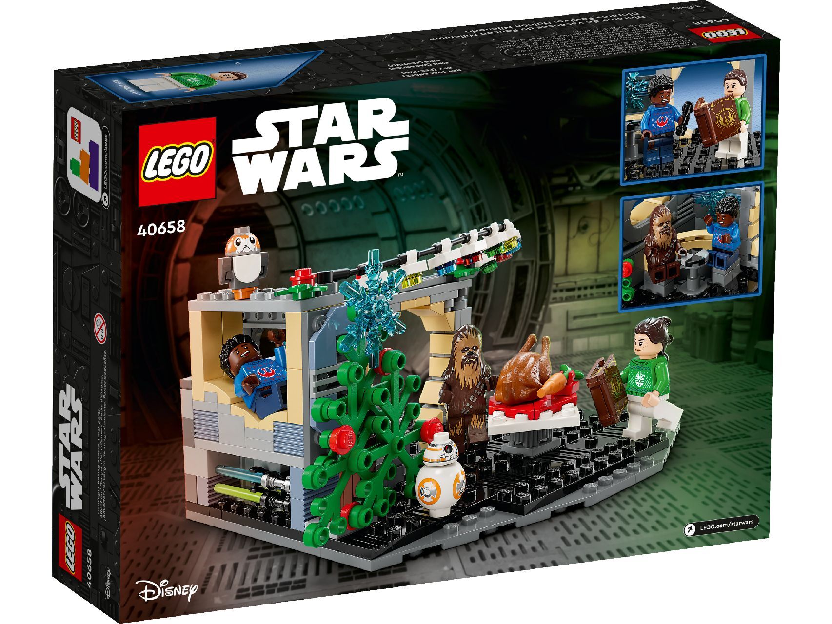 LEGO® Millennium Falcon™ Holiday Diorama