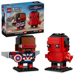LEGO® Captain America & Red Hulk Figures