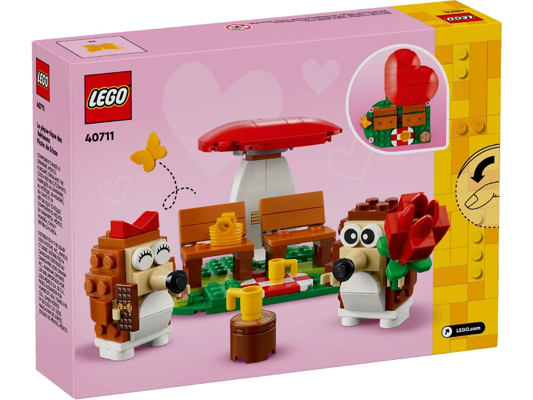 LEGO® Hedgehog Picnic Date