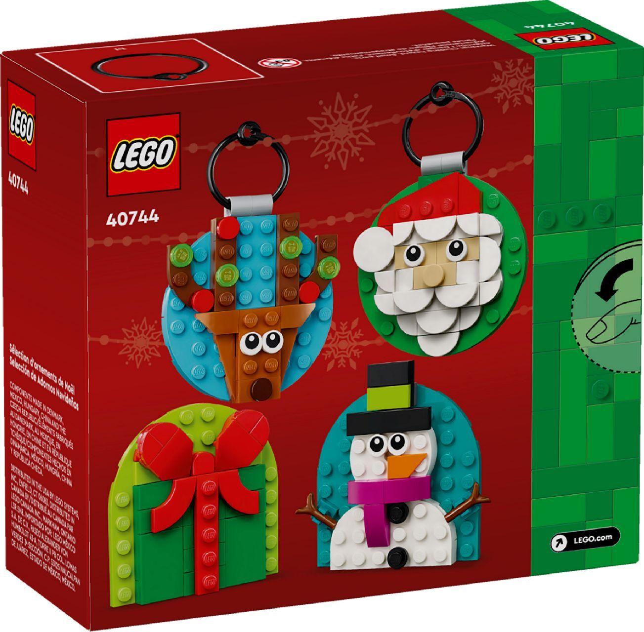 LEGO® Christmas Ornament Selection