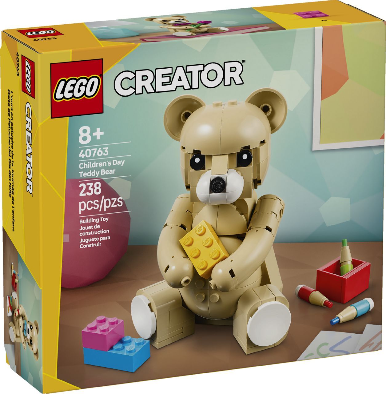 LEGO® Children's Day Teddy Bear | Official LEGO® AE