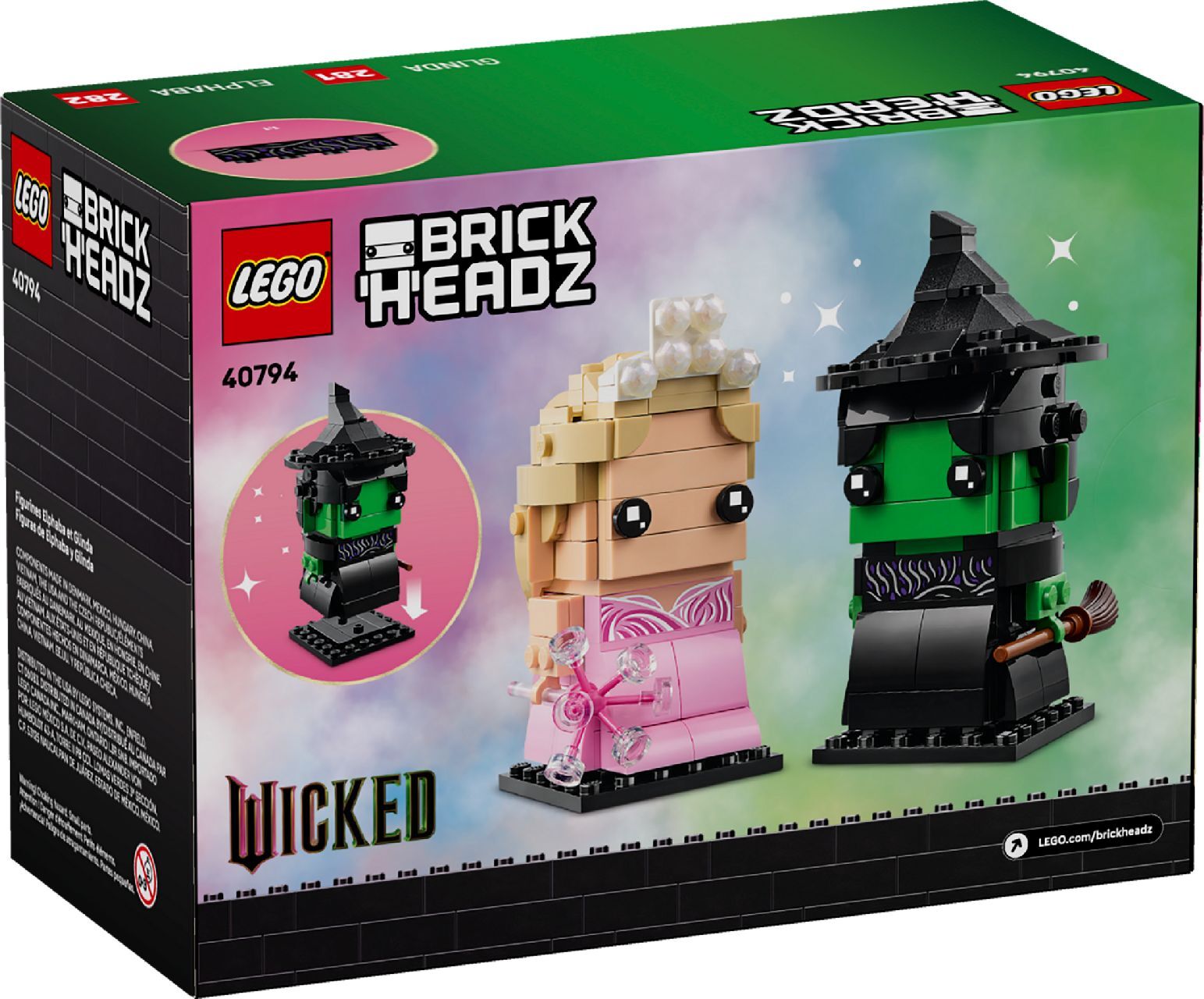 LEGO® Elphaba & Glinda Figures