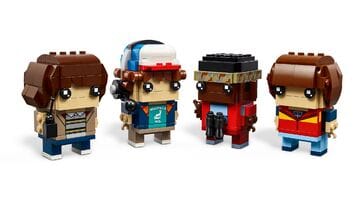 LEGO® Mike, Dustin, Lucas and Will Figures