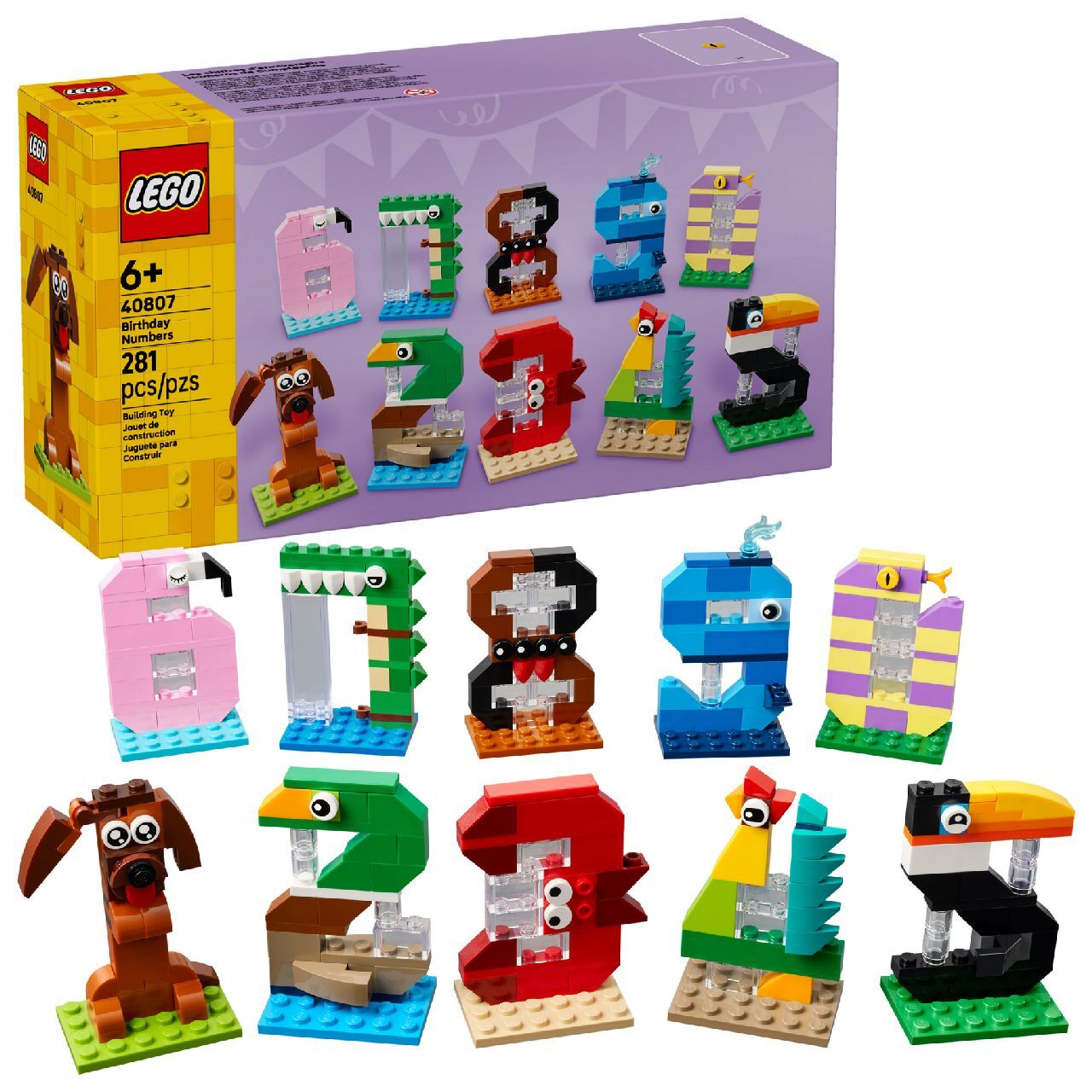 LEGO® Birthday Numbers
