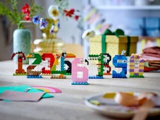 LEGO® Birthday Numbers