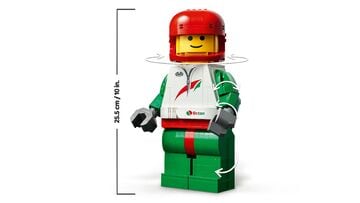 LEGO® Up-Scaled Racing Driver Minifigure
