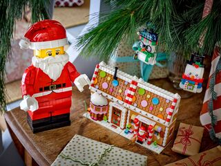 LEGO® Up-Scaled Santa Minifigure