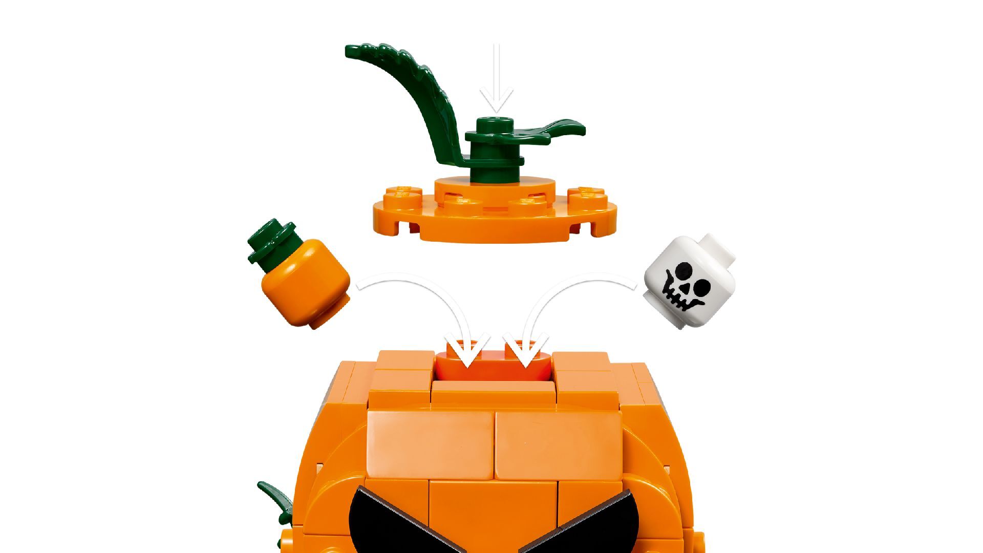 LEGO® Jack-O'-Lantern Pickup Truck