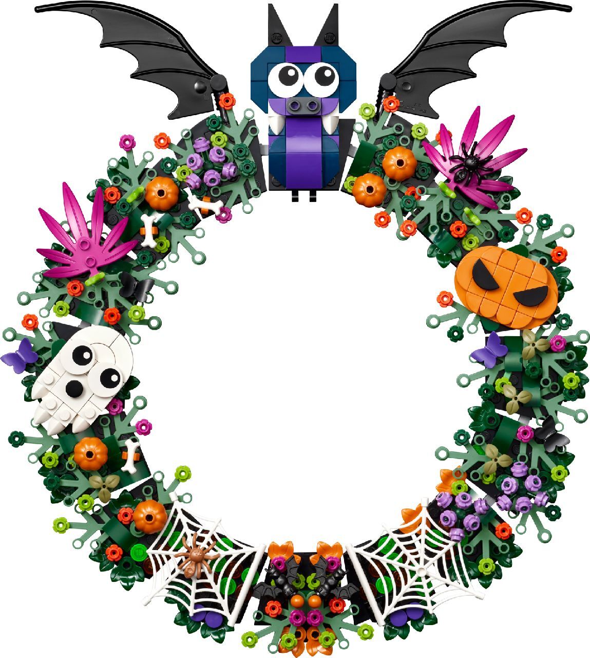 LEGO® Halloween Wreath