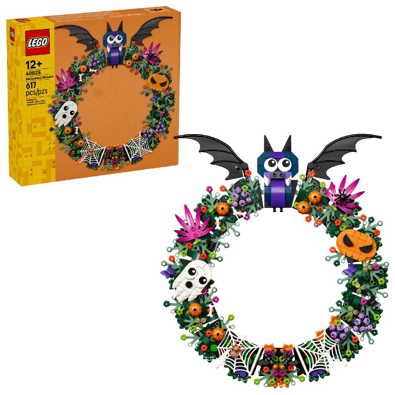 LEGO® Halloween Wreath