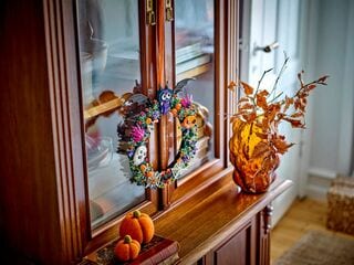 LEGO® Halloween Wreath