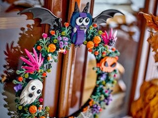 LEGO® Halloween Wreath