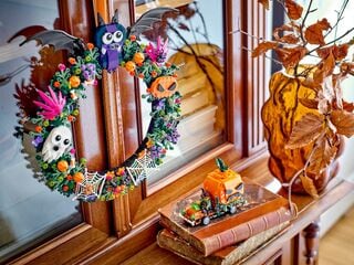 LEGO® Halloween Wreath