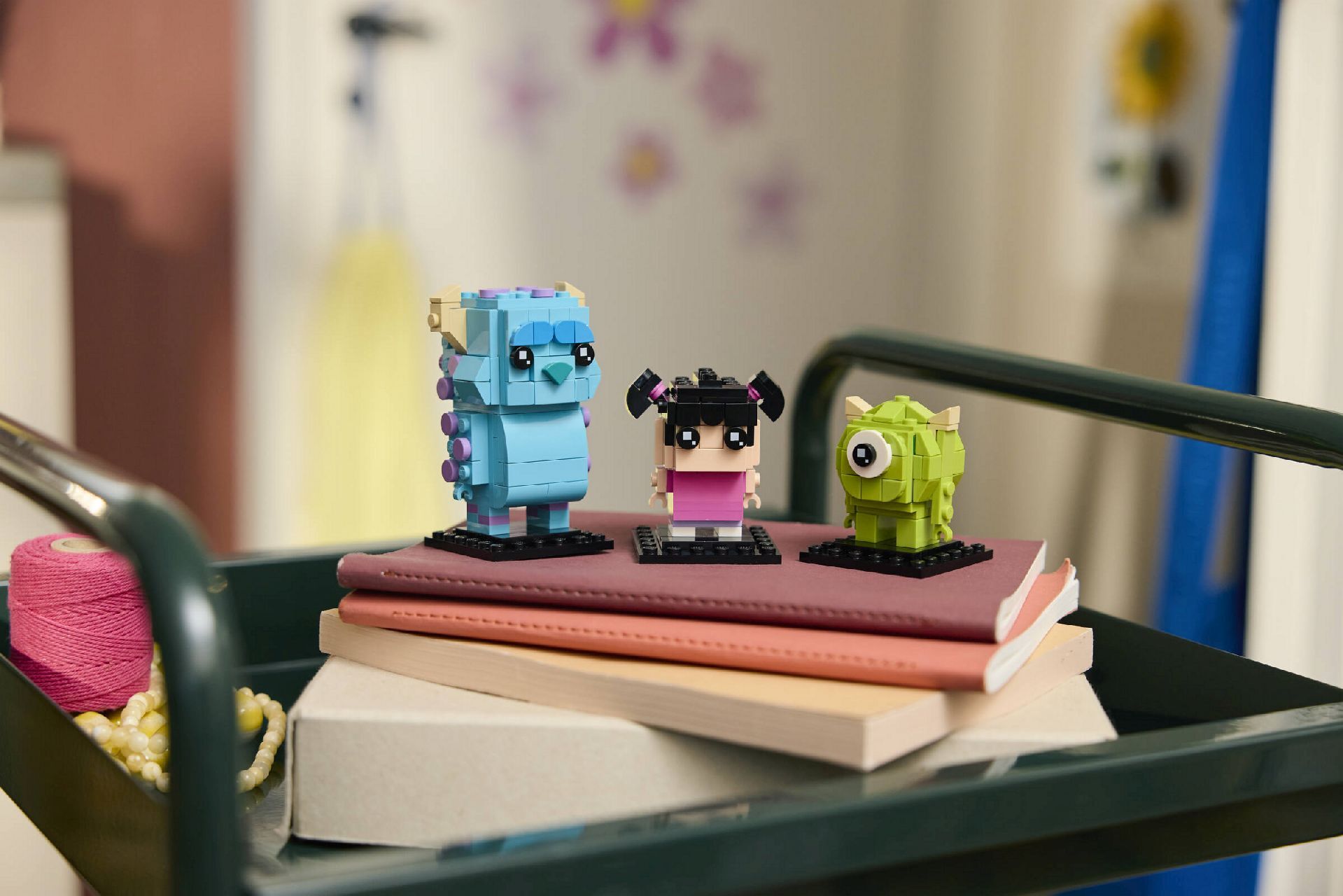 LEGO® Sulley, Mike and Boo Figures