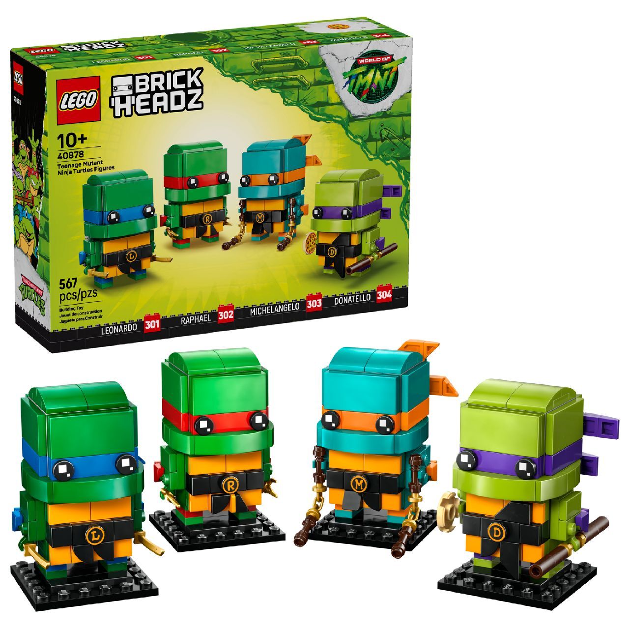 LEGO® Teenage Mutant Ninja Turtles Figures