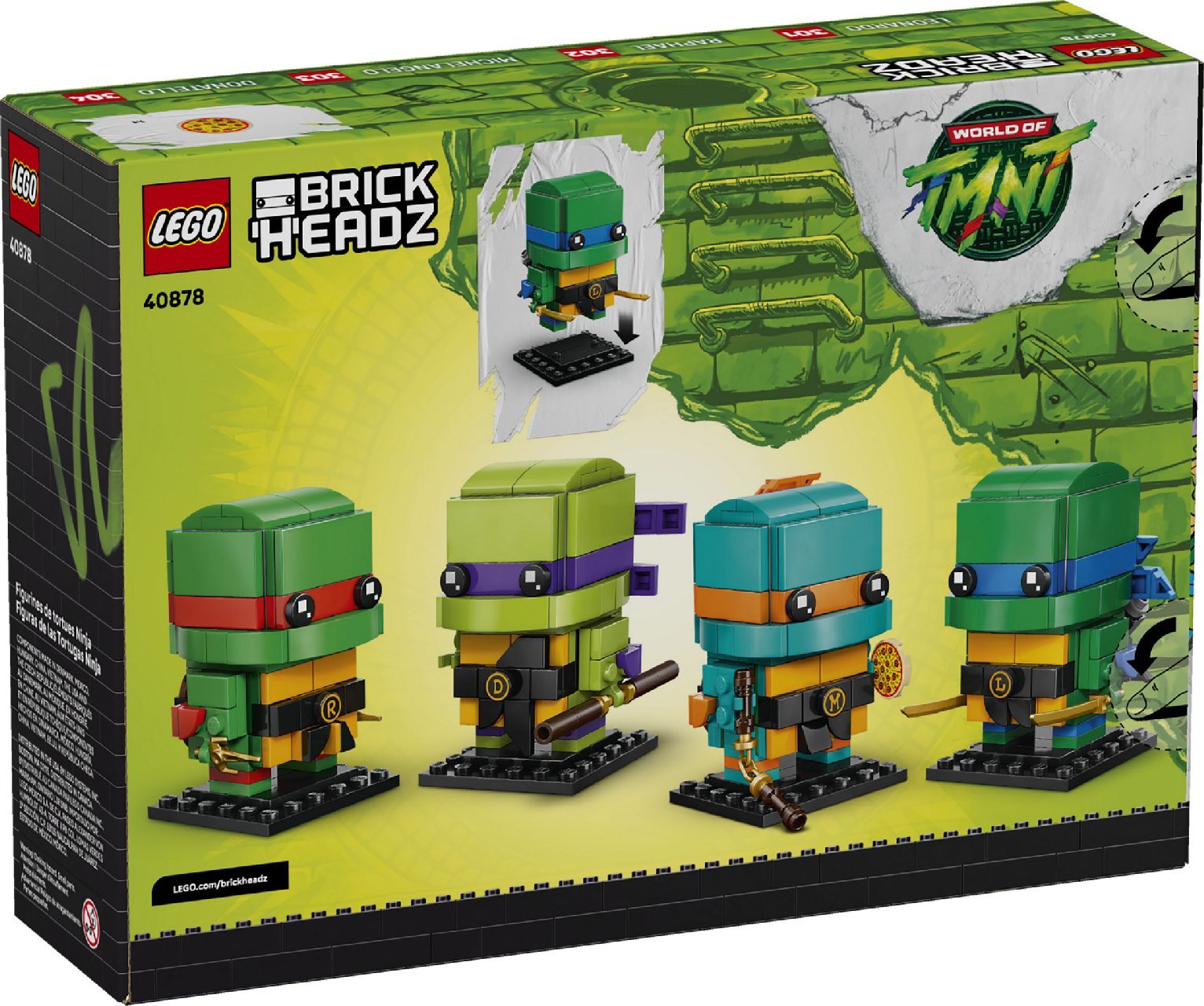LEGO® Teenage Mutant Ninja Turtles Figures