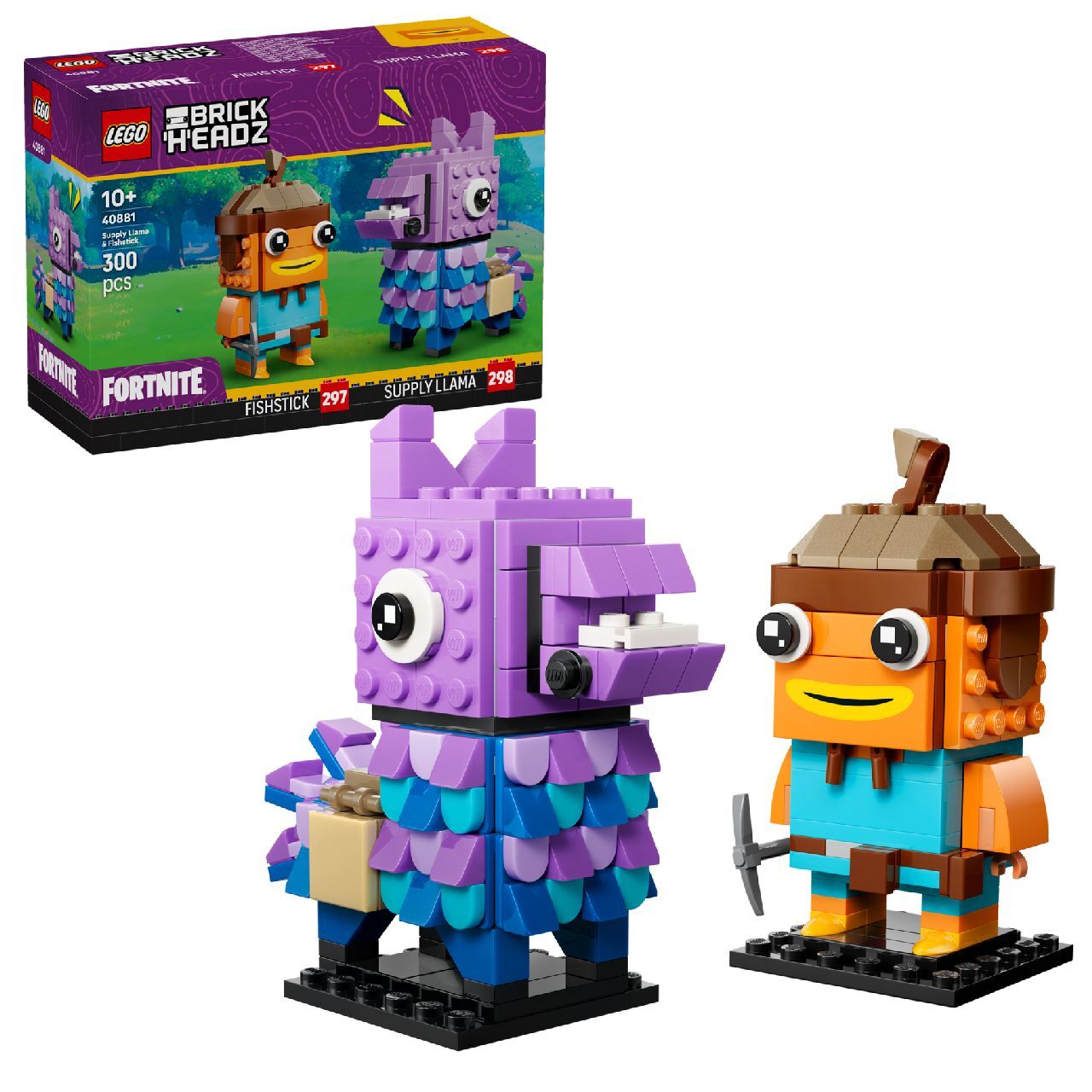 LEGO® Supply Llama & Fishstick Figures