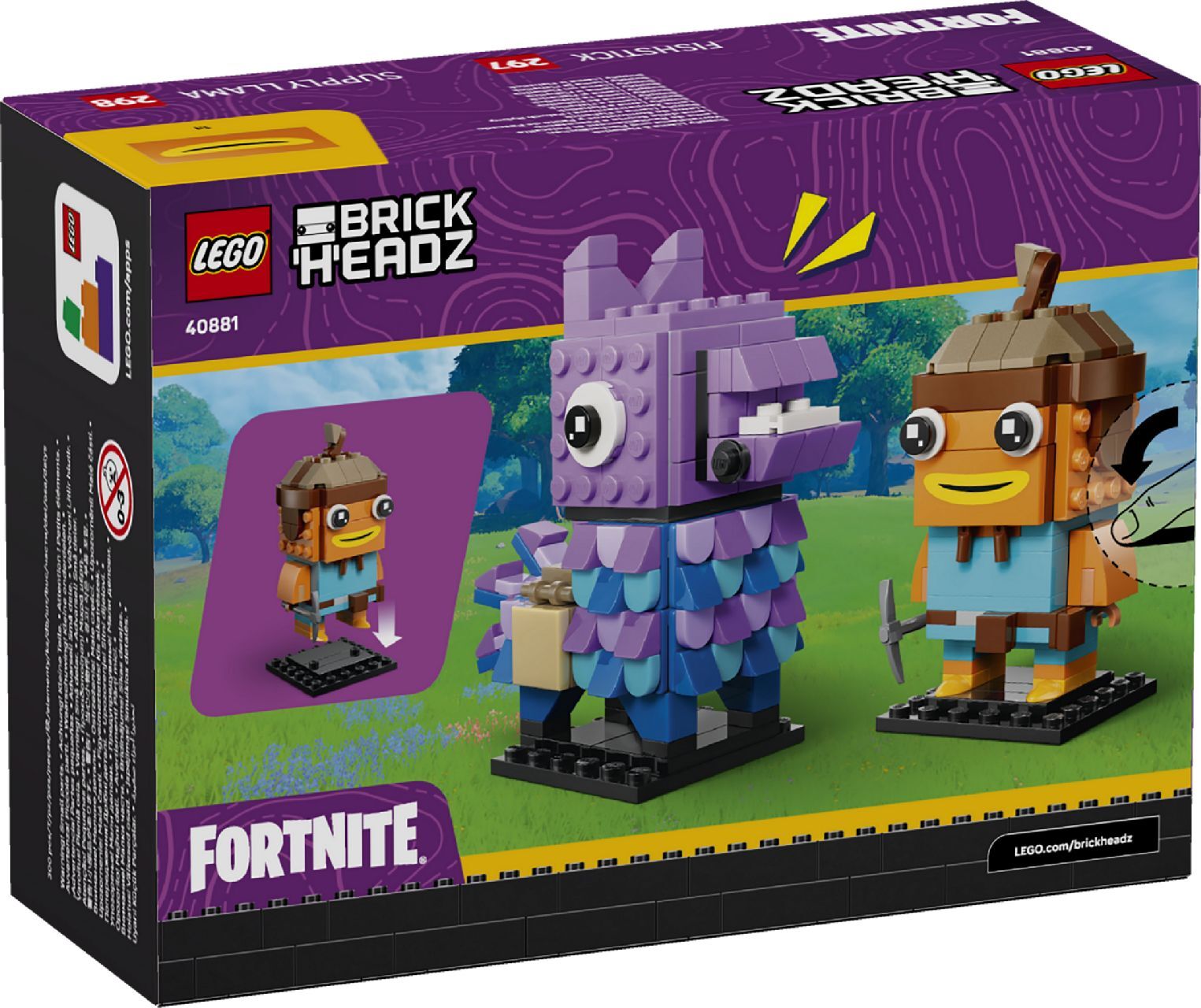 LEGO® Supply Llama & Fishstick Figures
