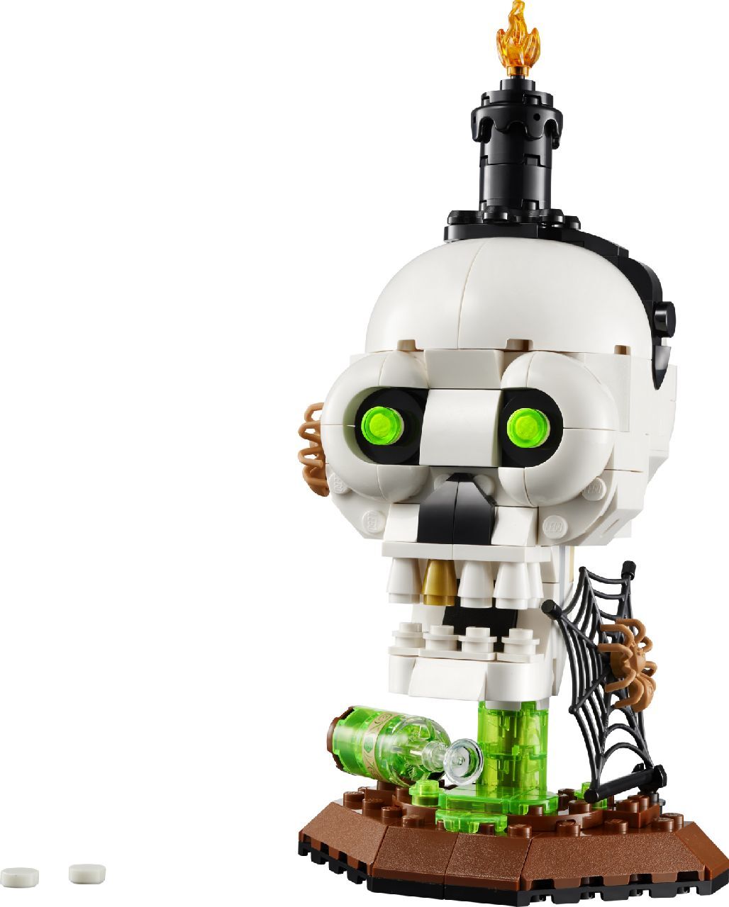 LEGO® Halloween Skull Candle