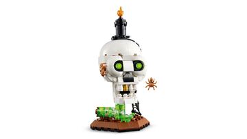 LEGO® Halloween Skull Candle