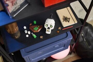 LEGO® Halloween Skull Candle