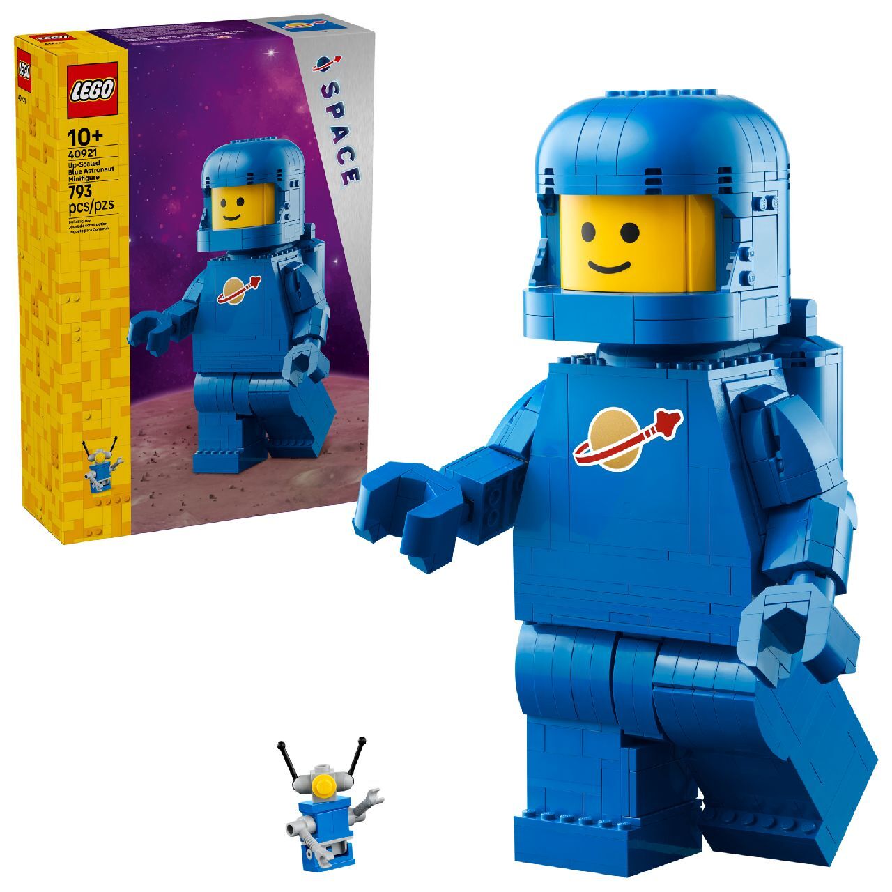 LEGO® Up-Scaled Blue Astronaut Minifigure