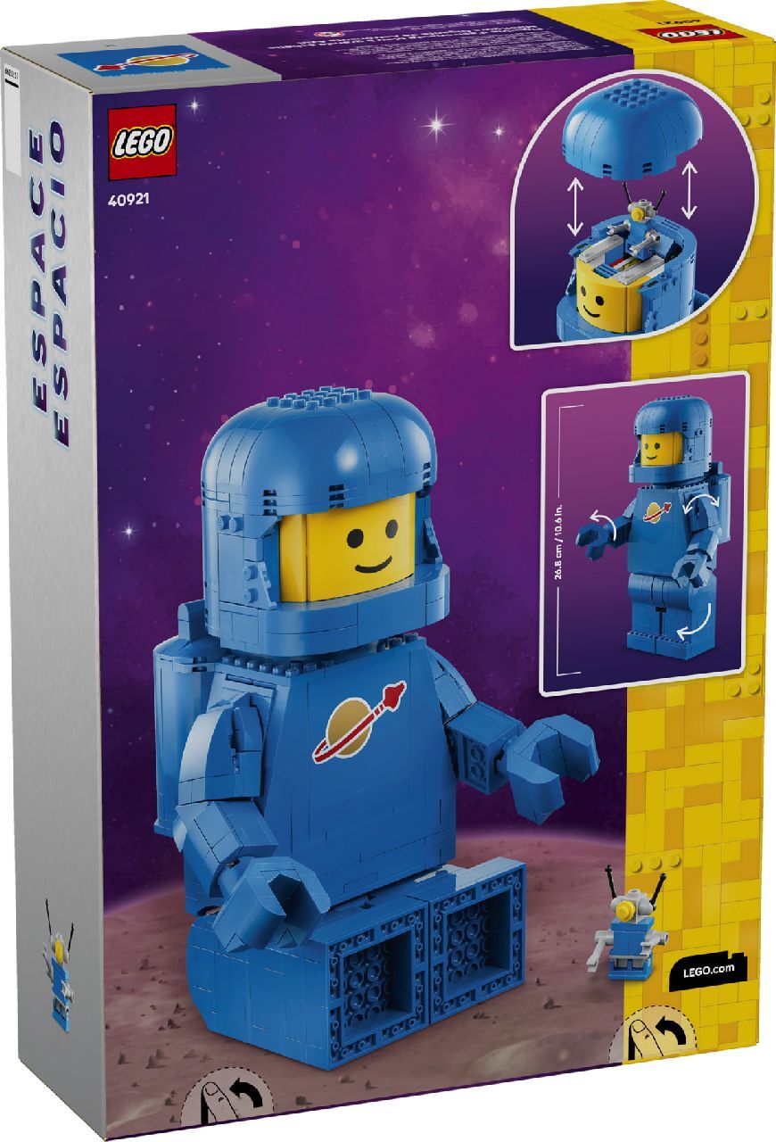 LEGO® Up-Scaled Blue Astronaut Minifigure