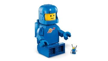 LEGO® Up-Scaled Blue Astronaut Minifigure